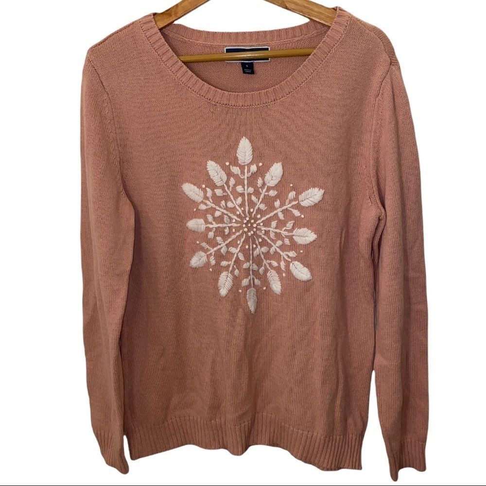 💎 Karen Scott || Pink Sweater || Small - Picture 1 of 4